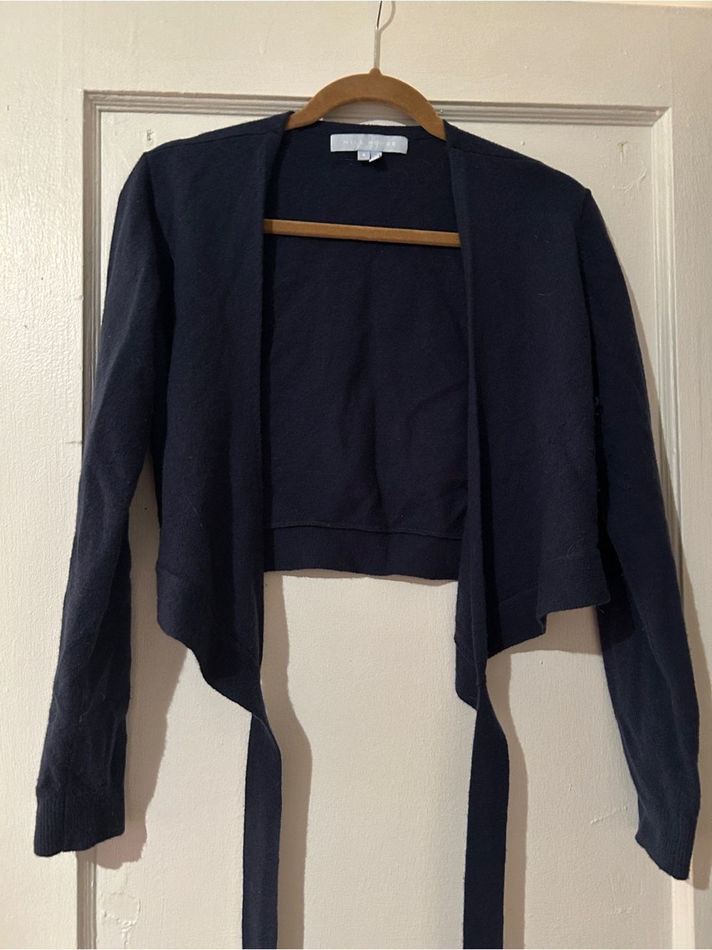 Hill House Navy Wrap Cardigan